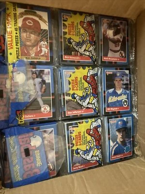Case Of 1988 Donruss 棒球 72 / 3 包塑料袋架衣架包新品 — 第 1/4 张图片