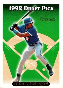 1993 Topps Todd Steverson #269 Toronto Blue Jays