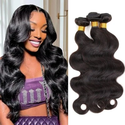 BEAUTYPRO 100% Human Hair Bundles Body Wave Bundles Remy Virgin Hair Extensions Weft