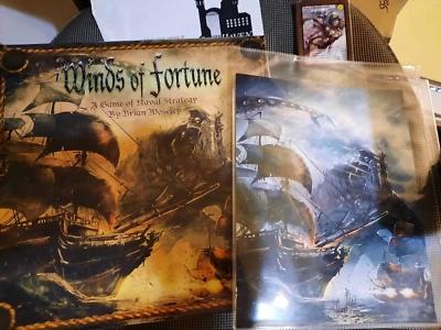 New in Shrink NIS - Winds of Fortune Board Game KS Edition w/Bonus Art/Cards - Image 1 of 2