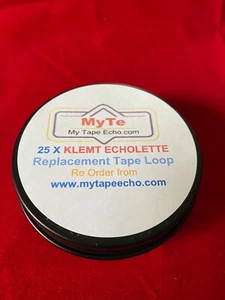 25 X KLEMT ECHOLETTE Tape Echo Loops NG, E51 all models - Picture 1 of 2