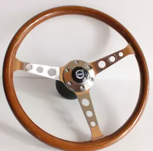 Steering Wheel fits for VOLVO Used Wood Classic Vintage Wooden P1800 P1800 ES - Picture 1 of 10