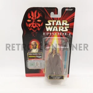 STAR WARS Kenner Hasbro Action Figure - EPISODE I - Mace Windu Jedi Master MOC - Picture 1 of 1
