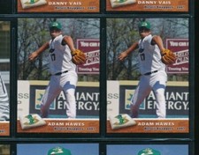 Lot (2) 2007 Grandstand #17 Adam Hawes Beloit Snappers (CA68) SWSW6 