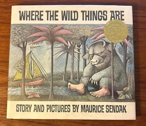 VINTAGE MAURICE SENDAK WHERE THE WILD THINGS ARE HC SIGNED 1974 - Picture 1 of 8