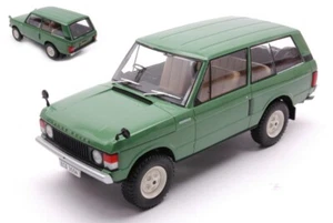 MODELLINO AUTO STATICO WHITEBOX LAND ROVER RANGE ROVER 1970 VERDE RHD SCALA 1/24 - Foto 1 di 5