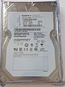 750 GB SAS IBM System X 42D0546 ST3750630SS 7200RPM 16MB HDD 3.5 " Hard Drive - Picture 1 of 1