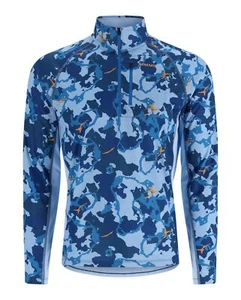 Simms Men's Challenger Solar Half-Zip - All-Season UPF 30+ Sun Protection, Large - Picture 1 of 1