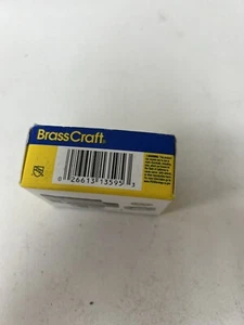 BrassCraft G2R12X C1 1/2" x 3/8" Outlet, 1/4-turn Straight Valve, - Picture 1 of 3