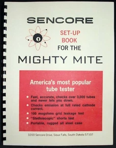 Sencore Set-Up Book Tube Data TC114 TC 130 TC136 TC142 TC154 - Imagen 1 de 1