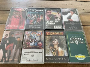 R&B 8 lot Michael Jackson CAMEO Rick James Curtis Mayfield Thriller Greatest Hit - Picture 1 of 5