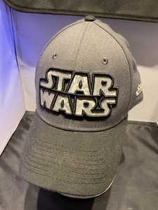 Star Wars New Era 39Thirty Reflective Logo Stretch Fit Flex Hat Cap - OSFM, New - Picture 1 of 5