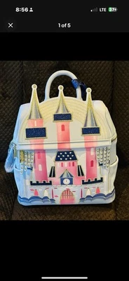 Mini Mochila Danielle Nicole Disney La Bella Durmiente Castillo Real de Aurora NUEVA CON ETIQUETAS Foto 1 de 4