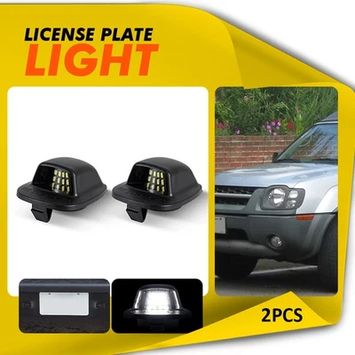 Luz de matrícula LED completa 2 piezas para Xterra Nissan 1994-2004 Frontier 1998-2004 Foto 1 de 4