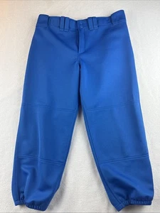 Pantalones de softbol Mizuno Performance con cinturón pierna elástica azul real para mujer L - Imagen 1 de 5
