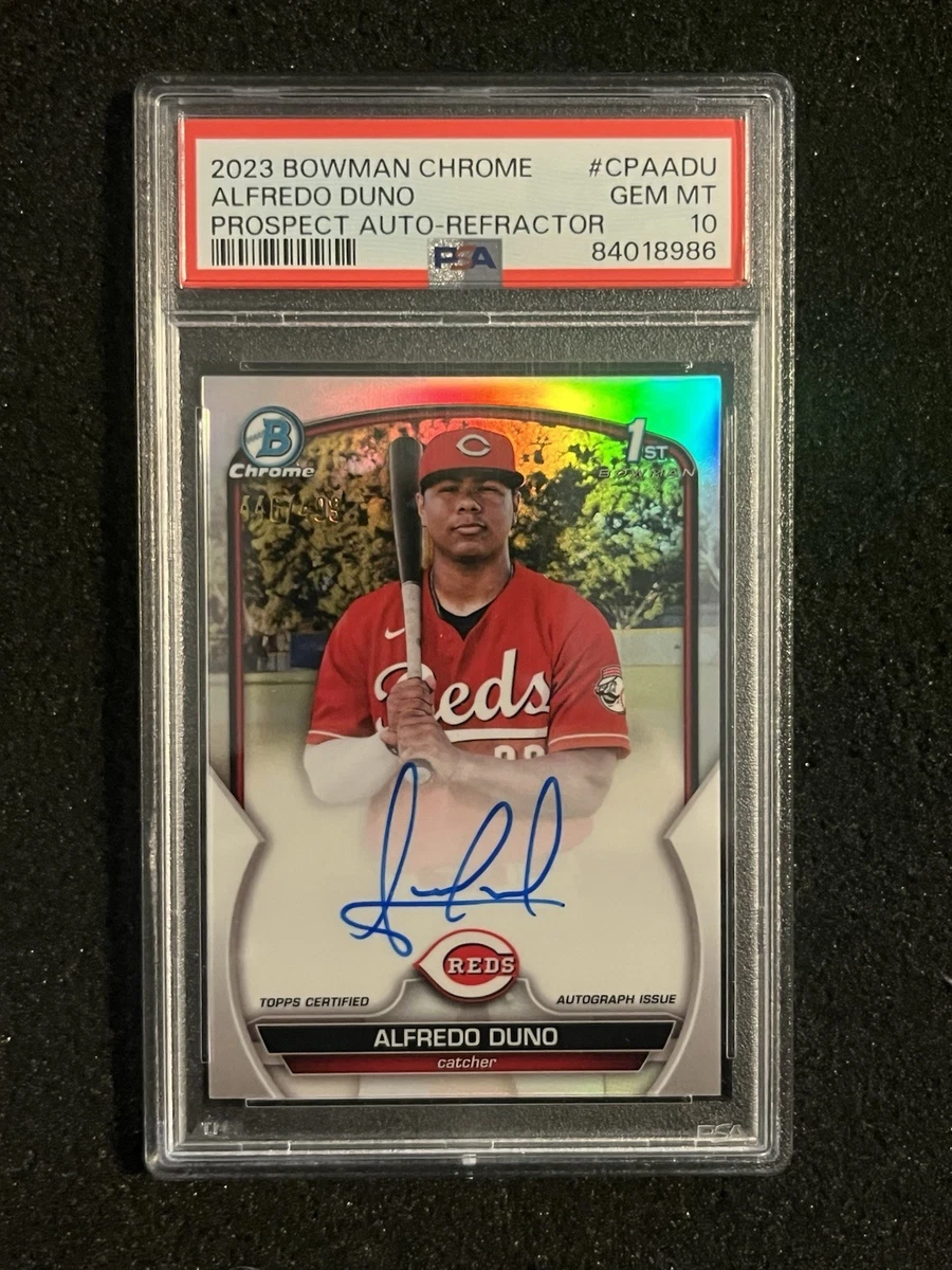 Bowman Cincinnati Reds Baseball Autographed Sports Trading Cards