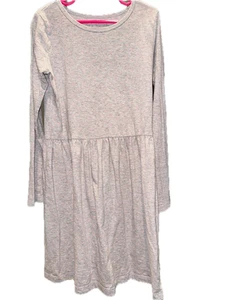 Girls knit dress size 12. Carter's. Long sleeved. Knee length. EUC. Pink dots - Picture 1 of 1