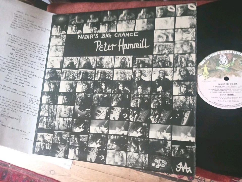 PETER HAMMILL / VAN DER GRAAF -    Nadir's Big Chance,   ORIG 1975 UK LP / inner - Image 1 of 4