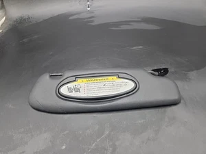2002-2005 PORSCHE 996 911 CARRERA COUPE RIGHT SIDE SUN VISOR SHADE BLACK N2-263 - Picture 1 of 10
