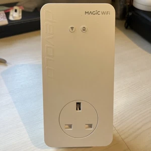 Devolo Magic 2 WiFi 2-1 Add-on WiFi CPL Adaptateur 2400 Mbps MT:3083, Occasion - Photo 1/7