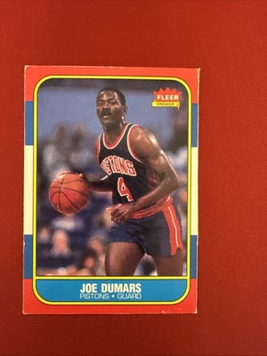 Fleer 1986-87 - Joe Dumars #27 (RC) Foto 1 de 4