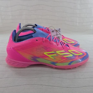 Adidas Mens F50 Pro Turf Pink Soccer Shoes Cleats JH6416 Size 7.5 NEW - Bild 1 von 10