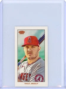 2020 Topps 206 Mike Trout Los Angeles Angels Piedmont Back Parallel Card - Picture 1 of 2