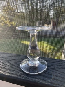 Single Simon Glass Studio Pearce HARTLAND Candle Holder - Picture 1 of 4