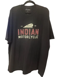 Indian Motorcycle 3XL schwarz T-Shirt Biker Logo Grafik Racing Columbus Ohio - Bild 1 von 19