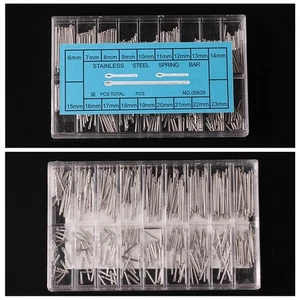 360pcs A case Cotter Pins Assortment Fastner Clip Key Large Industrial Case Kit - Bild 1 von 12