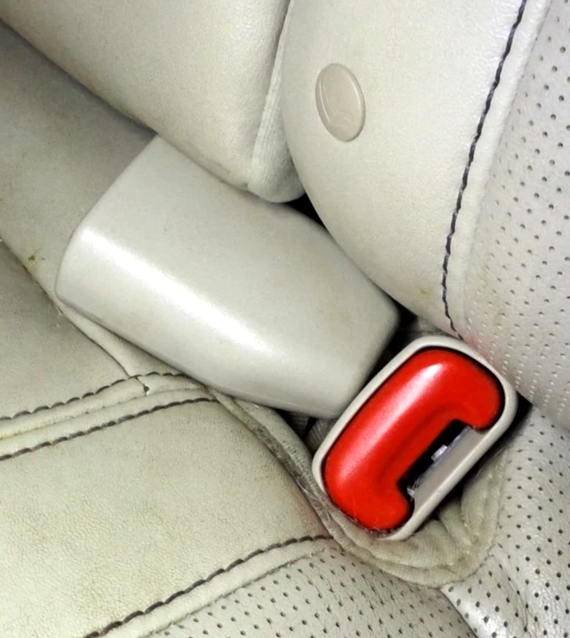 10 FORD TAURUS Izquierdo y Centro OE Cinturón de Seguridad Trasero Hebilla Conjunto Piedra Foto 1 de 1