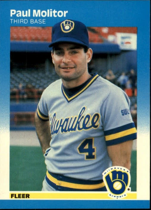 Paul Molitor cards (1987-2022) Brewers Twins Blue Jays - You Choose - Image 1 of 1