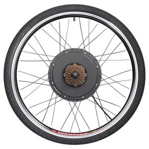 Yescom Electric Bicycle Motor Kit 26" Rear Wheel 48V 1500W E-bike Conversion Kit - Picture 1 of 9