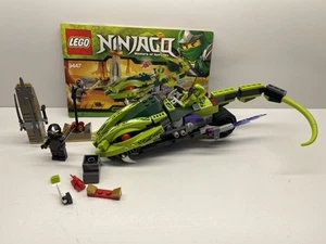 LEGO 9447 Ninjago L'Ascesa del Serpente Il Ciclo del Morso di Lasha 100% Manuale Completo Senza Scatola - Foto 1 di 10