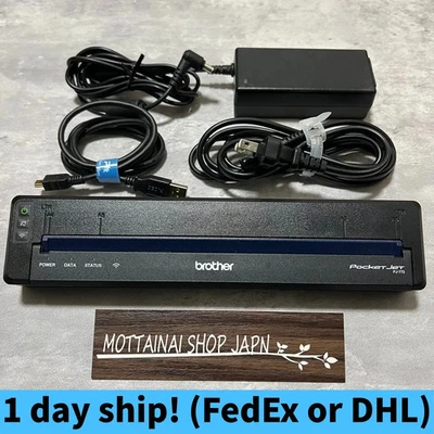 Brother PocketJet PJ-773 A4 Mobile Wi-Fi Thermal Printer Tested Good【1day ship!】 - Image 1 of 4