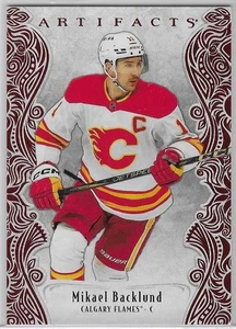 MIKAEL BACKLUND 2025-26 UPPER DECK ARTIFACTS RUBY RED - Picture 1 of 2
