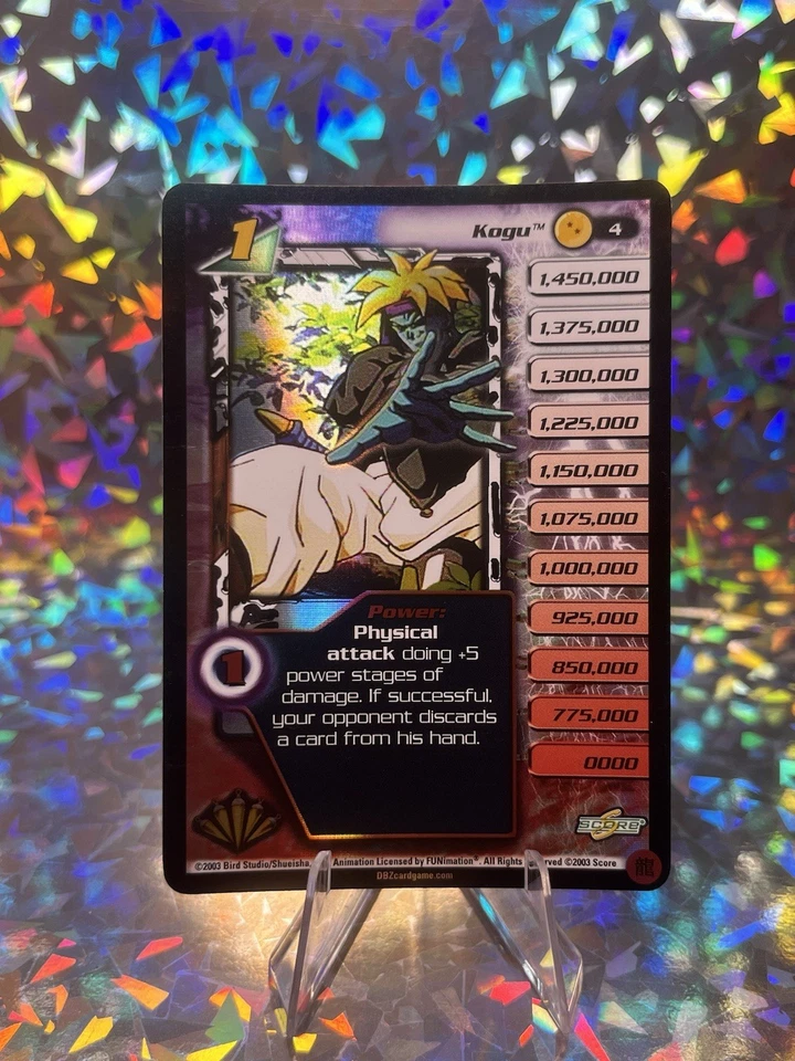 Dragon Ball Z Score Bido Level 1 Foil Subset Promo Bojack Unbound Kid Buu 7 - Image 1 of 1