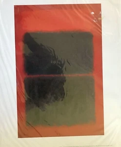 MARK ROTHKO,'LIGHT RED OVER BLACK' ART PRINT 11 X 14 inches Unframed NEW - Picture 1 of 1