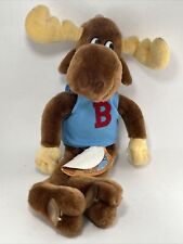 The Adventures of Rocky and Bullwinkle and Friends stuffed animal moose Vintage 