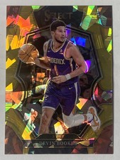 2022-23 Panini Select Devin Booker Gold Cracked Ice # /10 Premier Level