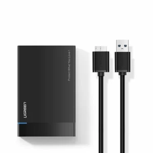 Ugreen Festplattengehäuse 2,5" USB 3.0 Gehäuse für 2,5" SATA HDD SSD - Bild 1 von 5