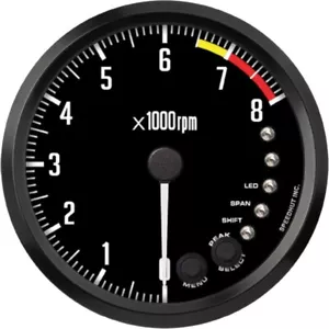 Speedhut 4-1/2" Tachometer 8K RPM Shift-light (Dash Mount) - JDM Datsun Z Design - Picture 1 of 4