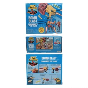 Kenner SKY COMMANDERS Bomb Blast Commander Pete Crane 1987 sellado / MISB - Imagen 1 de 1