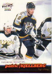 1999-00 (PREDATORS) Pacific Red #226 Patric Kjellberg