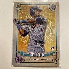Yordan Alvarez 2020 Topps Gypsy Queen Tarot of the Diamond  Card #TOD-5 Houston