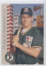 1998 Multi-Ad Sports Augusta GreenJackets Frank Anderson #24