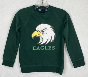 Philadelphia Eagles NFL Youth Kids M (8) Sweatshirt Green Oeko-Tex - Picture 1 of 7