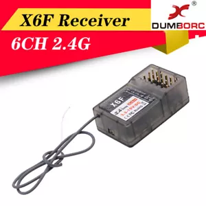 DUMBORC X6F 2.4G 6CH Radio Control System Empfänger für Dumborc X6 Sender - Picture 1 of 7
