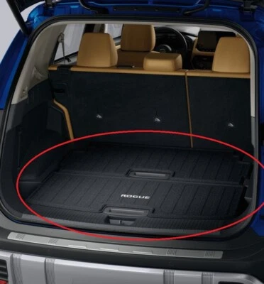 2021-2025 Nissan Rogue Genuine OEM Rear Cargo Area Protector Mat 2PC T99E3-6RR0A - Image 1 of 4
