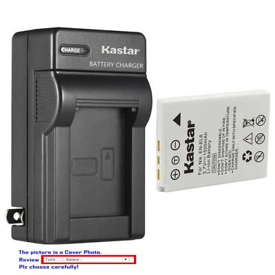 Kastar Battery AC Wall Charger for Nikon EN-EL8 MH-62 & Nikon Coolpix P2 Camera